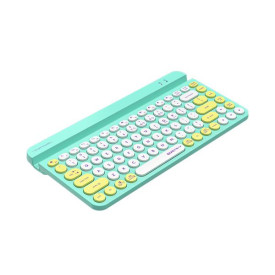 Безжична клавиатура A4Tech Fstyler FBK30, стойка за телефон, кирилизирана, Avocado