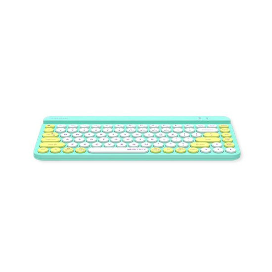 Безжична клавиатура A4Tech Fstyler FBK30, стойка за телефон, кирилизирана, Avocado