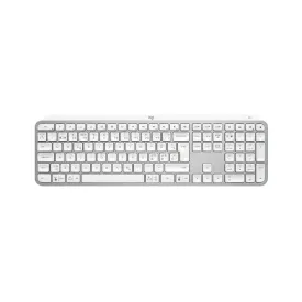 Безжична клавиатура Logitech MX Keys S, Pale Gray