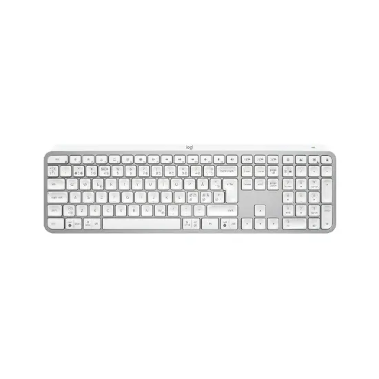 Безжична клавиатура Logitech MX Keys S, Pale Gray