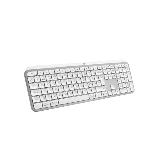 Безжична клавиатура Logitech MX Keys S, Pale Gray