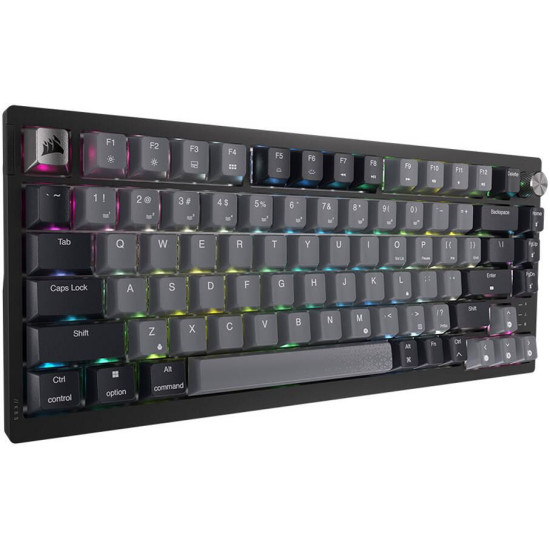 Безжична клавиатура Corsair K65 Plus RGB 75%, NLX Red Switch