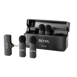 Микрофон BOYA BY-V4, безжичен