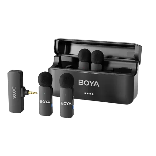 Микрофон BOYA BY-V4, безжичен