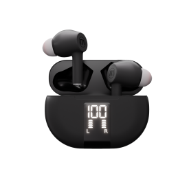 Безжични слушалки Maxell MAXPODS, TWS, ANC, In-Ear, Black