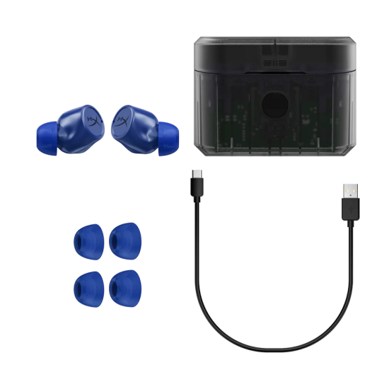 Безжични слушалки HyperX Cirro Buds Pro, Blue