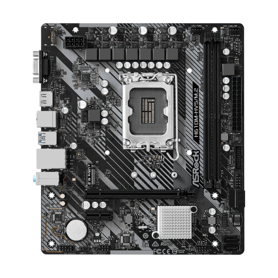Дънна платка ASRock H610M-HVS/M.2 R2.0, LGA1700, DDR4, mATX