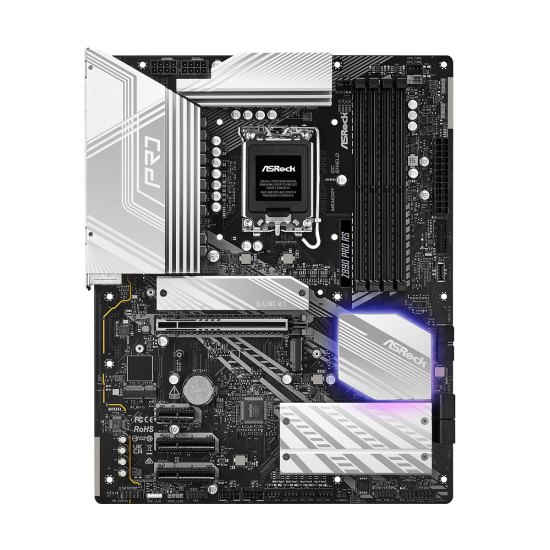 Дънна платка ASRock Z890 Pro RS, ATX, LGA1851, DDR5, PCIe 5.0, USB Type-C