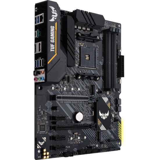 Дънна платка ASUS TUF GAMING B450-PLUS II, socket AM4