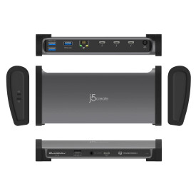 Докинг станция j5create JTD562, Thunderbolt 4, USB-C, 8K
