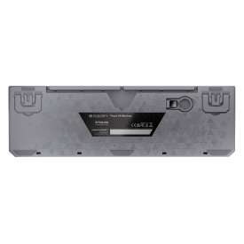 Безжична клавиатура Endorfy Thock Wireless V2 Full Size, PBT, Endorfy Yellow switch, US Layout, RGB, Gray
