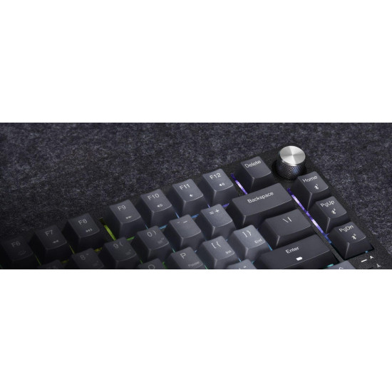 Безжична клавиатура Corsair K65 Plus RGB 75%, MLX Fusion Tactile Yellow Switch, Black