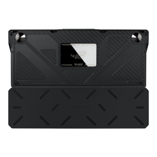 Безжична клавиатура ASUS ROG Azoth Extreme, 75%, ROG NX Snow Switch, RGB, Black (90MP03MA-BKUA01)