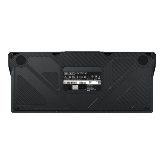 Безжична клавиатура ASUS ROG Azoth Extreme, 75%, ROG NX Snow Switch, RGB, Black (90MP03MA-BKUA01)