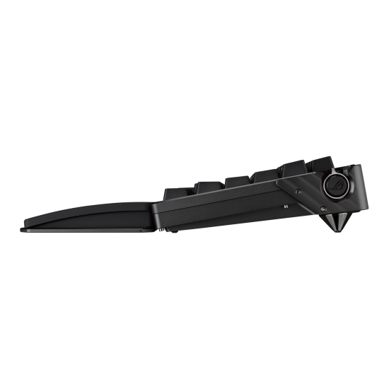 Безжична клавиатура ASUS ROG Azoth Extreme, 75%, ROG NX Snow Switch, RGB, Black (90MP03MA-BKUA01)
