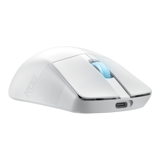 Безжична мишка ASUS ROG Harpe Ace Aim Lab Edition, White