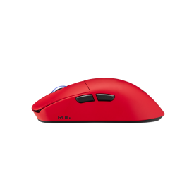 Безжична мишка ASUS ROG Harpe II Ace, 42000 DPI, 8000Hz, Lava Red (90MP0490-BMUA20)