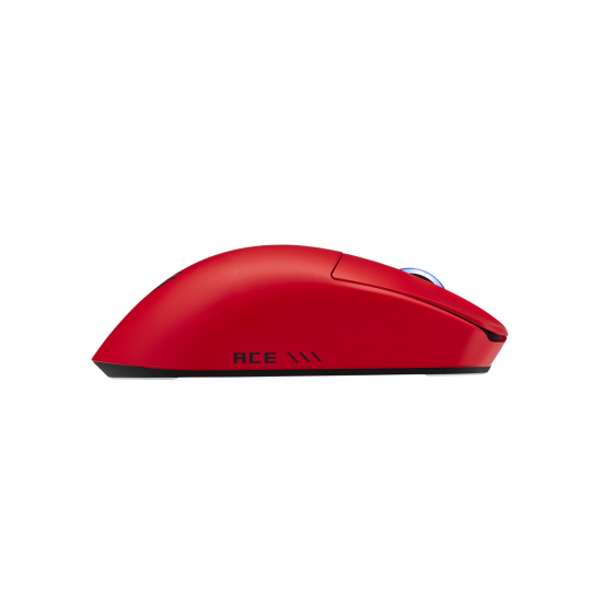 Безжична мишка ASUS ROG Harpe II Ace, 42000 DPI, 8000Hz, Lava Red (90MP0490-BMUA20)