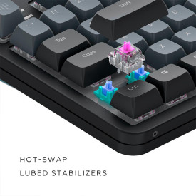 Клавиатура Dark Project ALU87A Midnight, Black, RGB