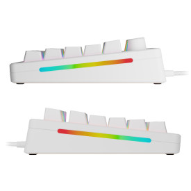 Клавиатура Glorious GMMK 3 75%, RGB, Fox Linear Switches, White