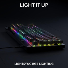 Клавиатура Logitech G Pro X RAPID TKL, Magnetic Analog Switch, Black