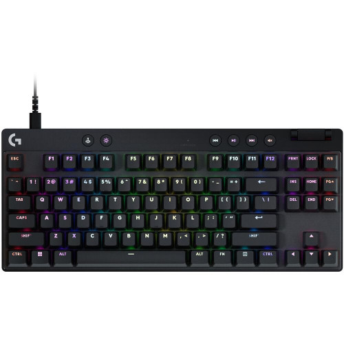 Клавиатура Logitech G Pro X RAPID TKL, Magnetic Analog Switch, Black