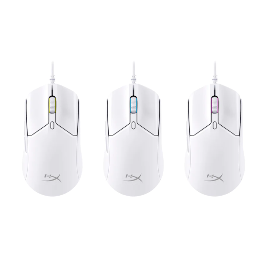 Мишка HyperX Pulsefire Haste 2, White, RGB