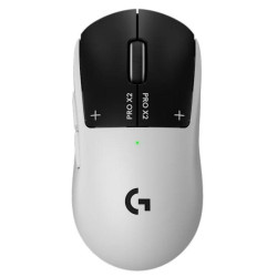 Безжична мишка Logitech G Pro X2 Superstrike, 44000 DPI, 8000Hz, Lunar Eclipse (910-007776)
