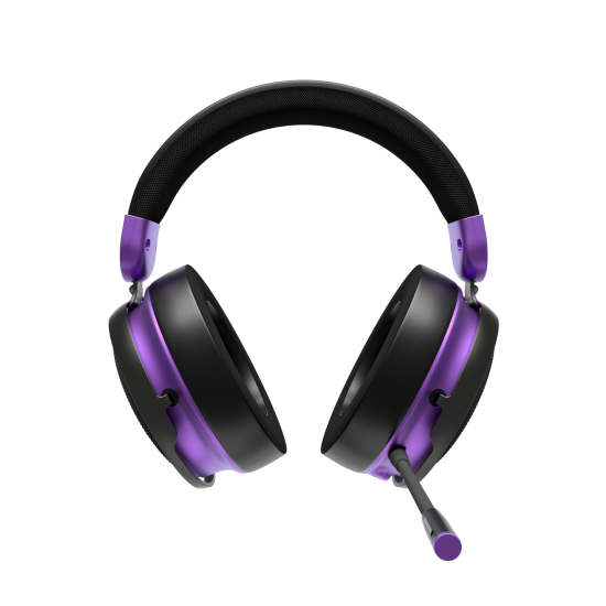 Безжични слушалки Dark Project Sono Wireless, с микрофон, Black/Violet (DPP_SONO_WLESS_BLACK)