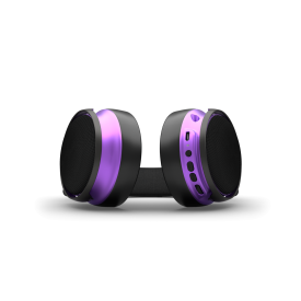 Безжични слушалки Dark Project Sono Wireless, с микрофон, Black/Violet (DPP_SONO_WLESS_BLACK)