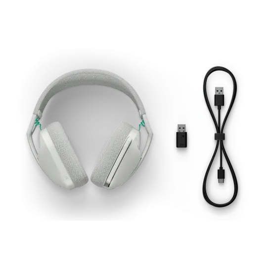 Безжични слушалки Logitech G321 Lightspeed, Mic, USB, Type-C, White