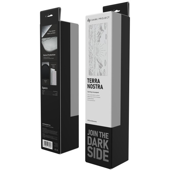 Подложка за мишка Dark Project Nostra White XL