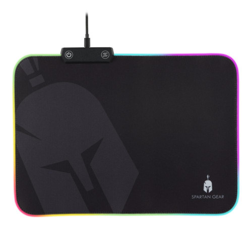 Подложка за мишка Spartan Gear Ares RGB, Black