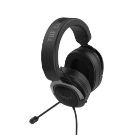 Слушалки ASUS TUF Gaming H3 Gun Metal, 7.1 Surround Sound, USB, Mic, Black