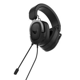 Слушалки ASUS TUF Gaming H3 Gun Metal, 7.1 Surround Sound, USB, Mic, Black