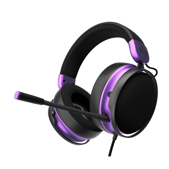 Слушалки Dark Project Sono Wired - Black/Violet