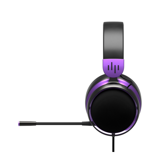 Слушалки Dark Project Sono Wired - Black/Violet