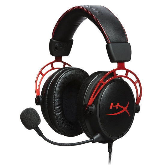 Слушалки HyperX Cloud Alpha, Red/Black