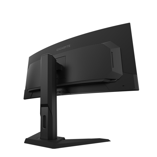 Монитор GIGABYTE MO34WQC, 34 инча, QD-OLED, WQHD 3440 x 1440, 175Hz, 0.03ms, Vesa ClearMR 10000, HDR 400, KVM, FreeSync™ Premium Pro