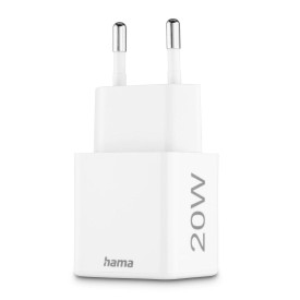 Зарядно HAMA 201991, 1x USB-C, 1x USB-A, PD, 20 W, бяло