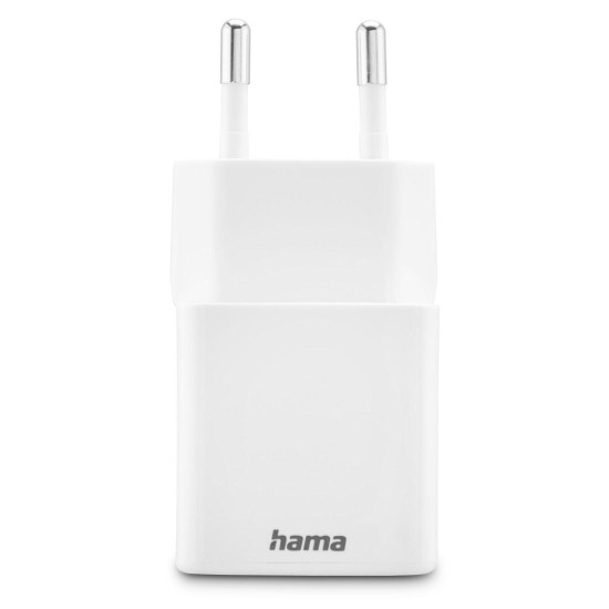 Зарядно HAMA 201991, 1x USB-C, 1x USB-A, PD, 20 W, бяло