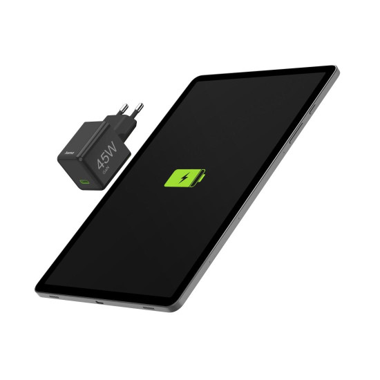 Зарядно HAMA 201987, GaN, USB-C, PD, 45 W, черно