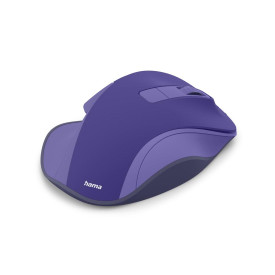 Безжична мишка HAMA WM-500 Recharge, 6 бутона, тиха, Purple