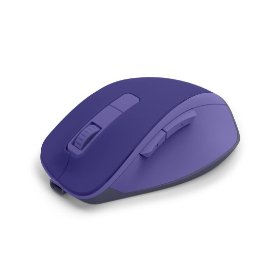 Безжична мишка HAMA WM-500 Recharge, 6 бутона, тиха, Purple