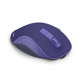 Безжична мишка HAMA WM-500 Recharge, 6 бутона, тиха, Purple