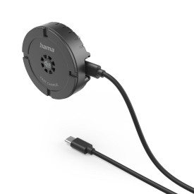 Безжично зарядно устройство HAMA, Qi2, 25W, бързо зареждане, Black