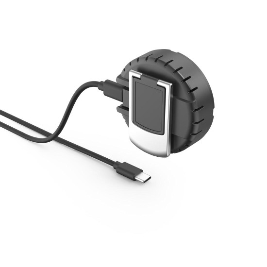 Безжично зарядно устройство HAMA, Qi2, 25W, бързо зареждане, Black