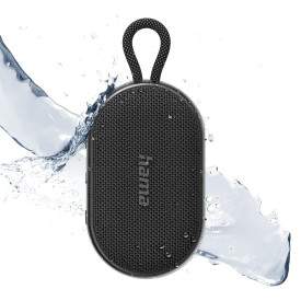 Преносима тонколона Hama Buddy 3.0, водоустойчива IPX7, 6W, Black