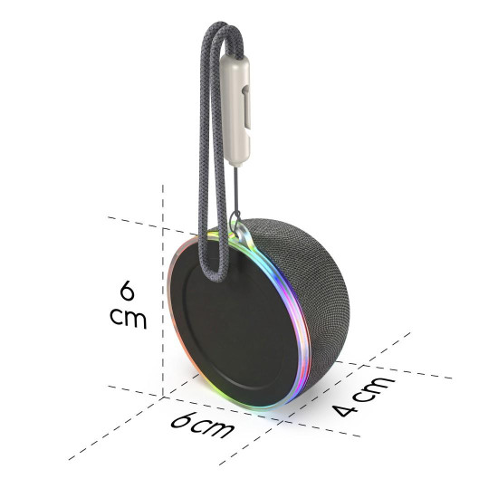 Преносима тонколона HAMA MagBuddy, Bluetooth, 5W, Gray (HAMA-188245)