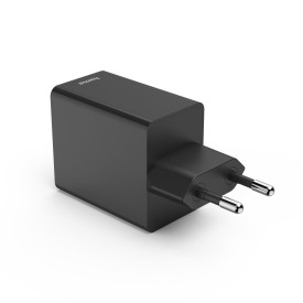 Зарядно HAMA 201990, 35W, 1x USB-C PD, 3x USB-A, Черно